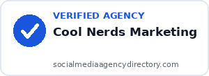 Cool Nerds Marketing badge preview