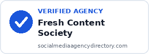 Fresh Content Society badge preview