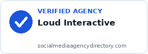 Loud Interactive badge preview