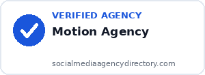Motion Agency badge preview