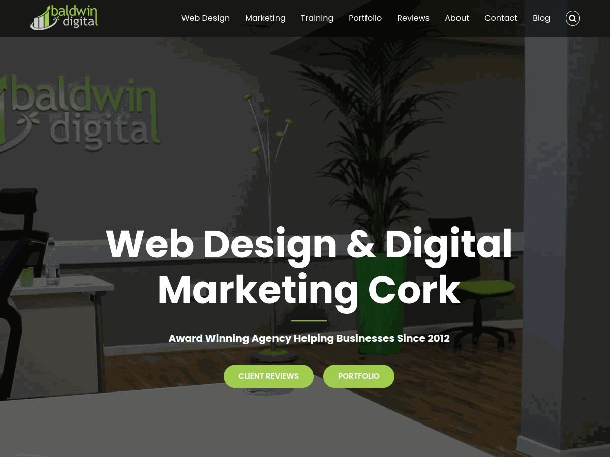 Baldwin Digital website