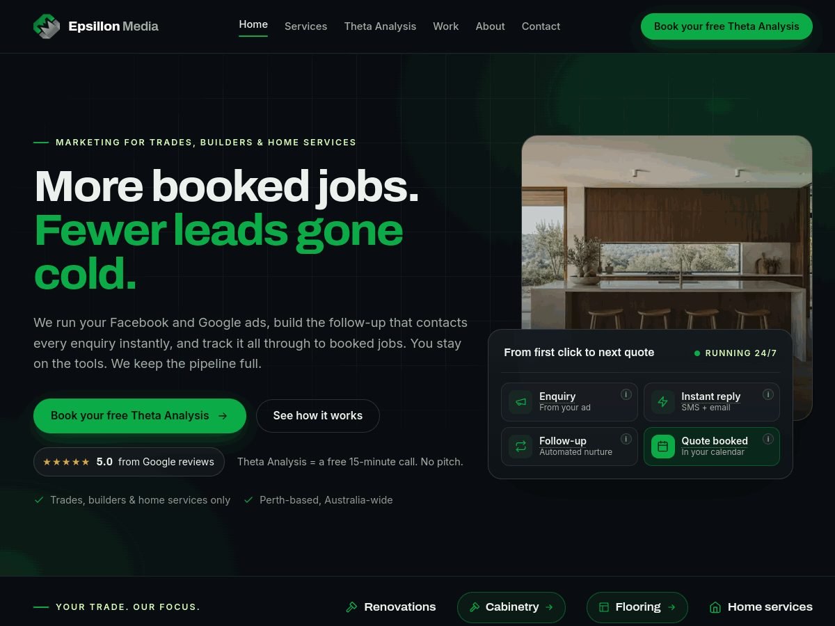 Epsillon Media website