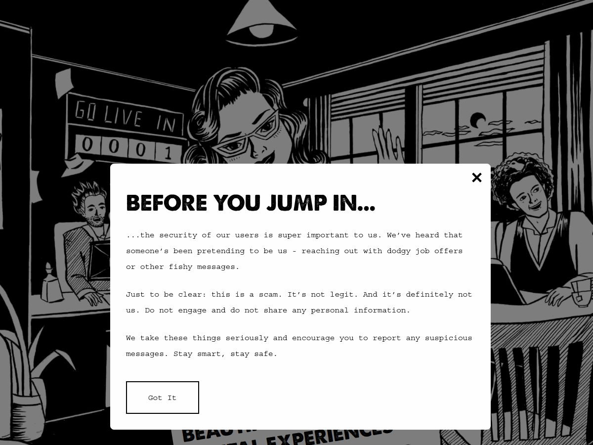 Digital Noir website