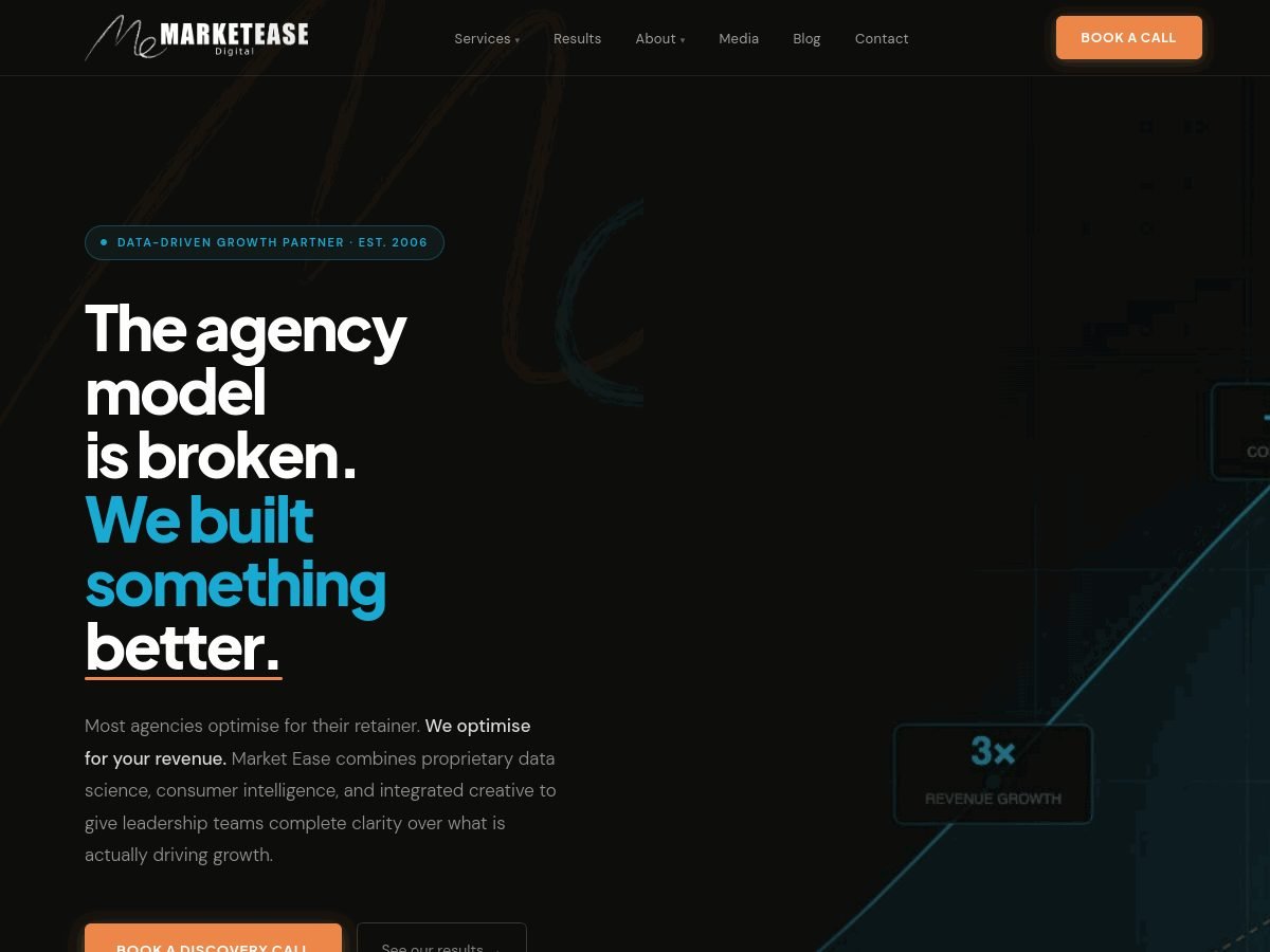 Market Ease Digital website