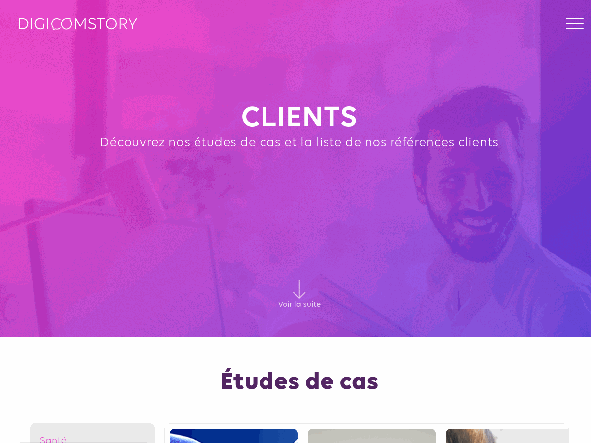 Digicomstory website